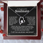 To My Beautiful Soulmate | Forever Love Necklace